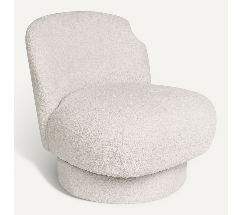 Fauteuil Blanc Cassé Aylo