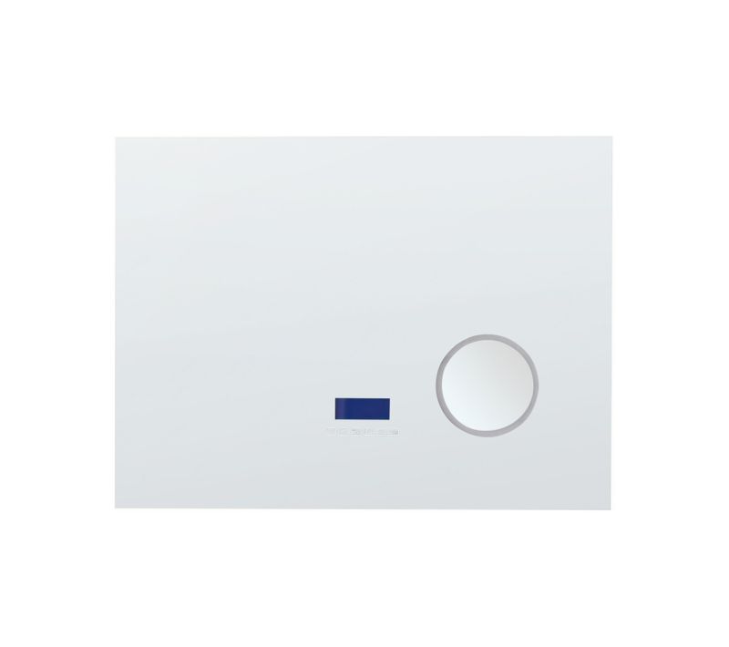 Miroir De Salle De Bain LED Montaron 80 Cm 60 Cm Argenté