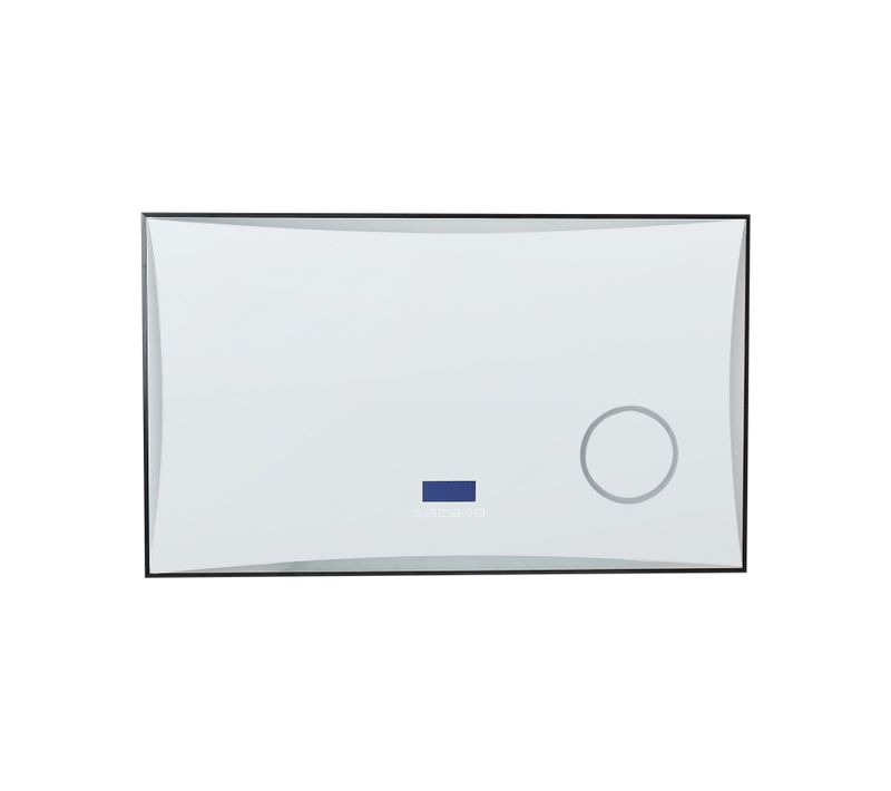 Miroir De Salle De Bain LED Onlay 100 Cm 60 Cm Argenté