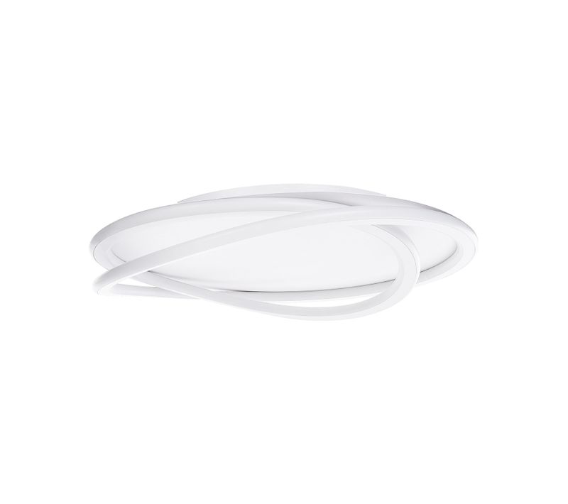 Plafonnier À LED Leylan Avec Télécommande Avec Variateur Blanc