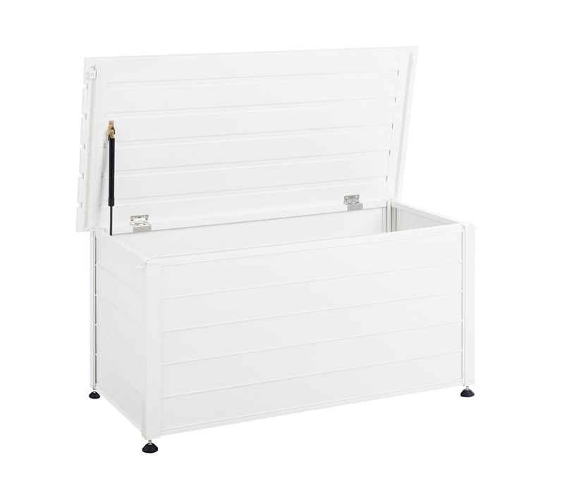 Coffre De Rangement Campalto 123 Cm 60 Cm Blanc