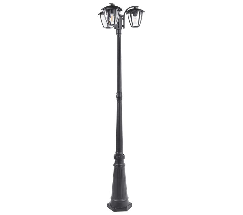 Lampadaire Extérieur Lemro Noir