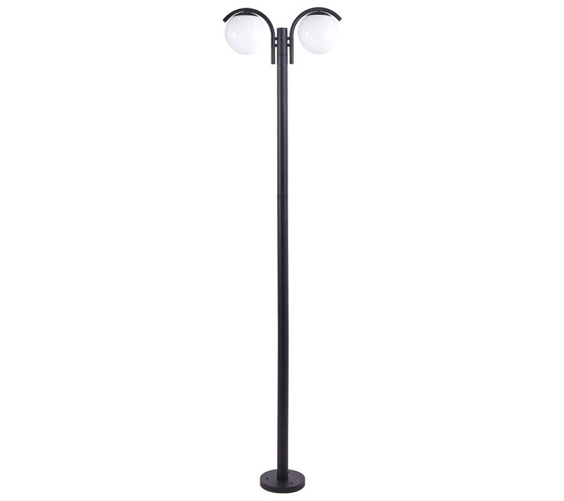 Lampadaire Extérieur Kulsi Noir