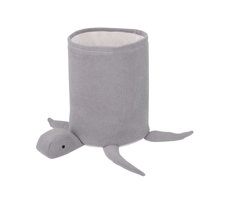 Panier Enfants Tortue Tanda Coton Gris