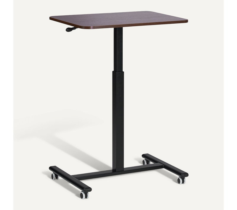 Support Réglable Pour Ordinateur Portable 65 X 48 Cm Bois Foncé Academia
