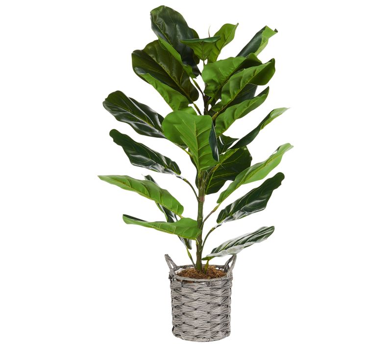 Plante Artificielle Fiddle Leaf Tree 72 Cm Vert