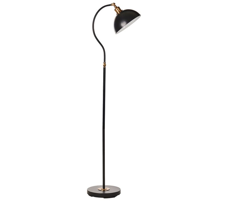 Lampadaire Lennon Réglable Métal Noir