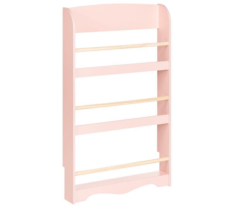 Bibliothèque Murale Liloet 100 Cm Rose Pastel