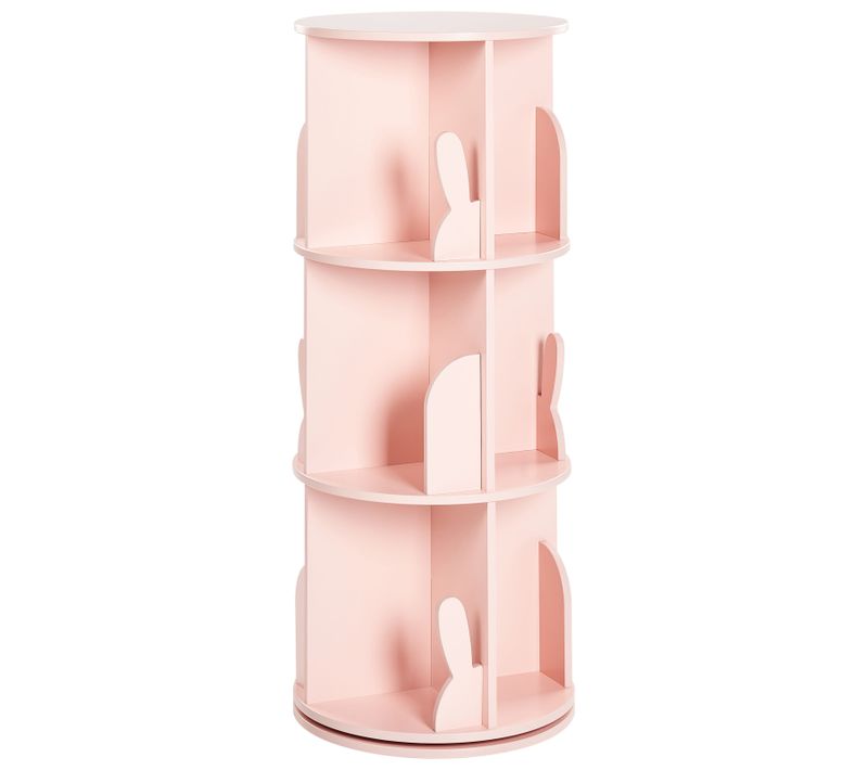 Étagère Rotative Caney 94 Cm Rose Pastel