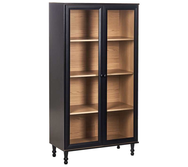 Vitrine En Verre Tingledale 80 Cm Noir