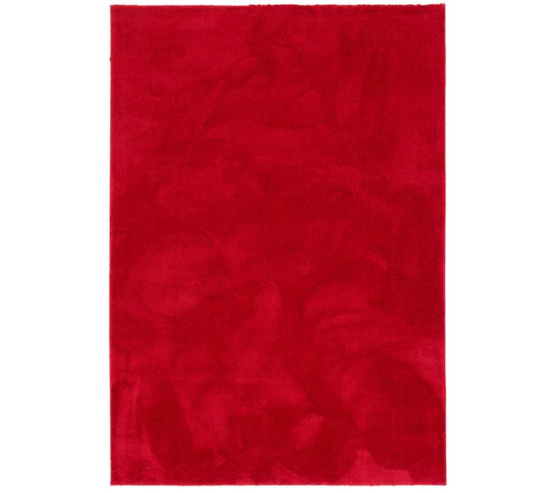 Tapis à Poils Longs Silky 200x290cm Bordeaux