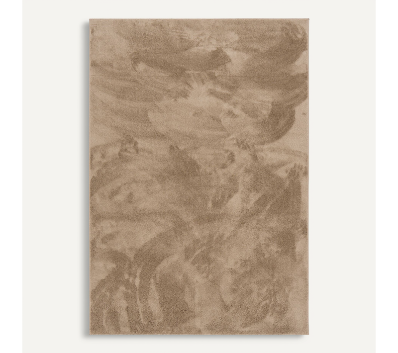Tapis à Poils Longs Melia 120x170cm Taupe