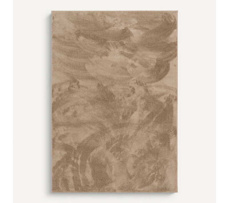 Tapis à Poils Longs Melia 160x230cm Taupe