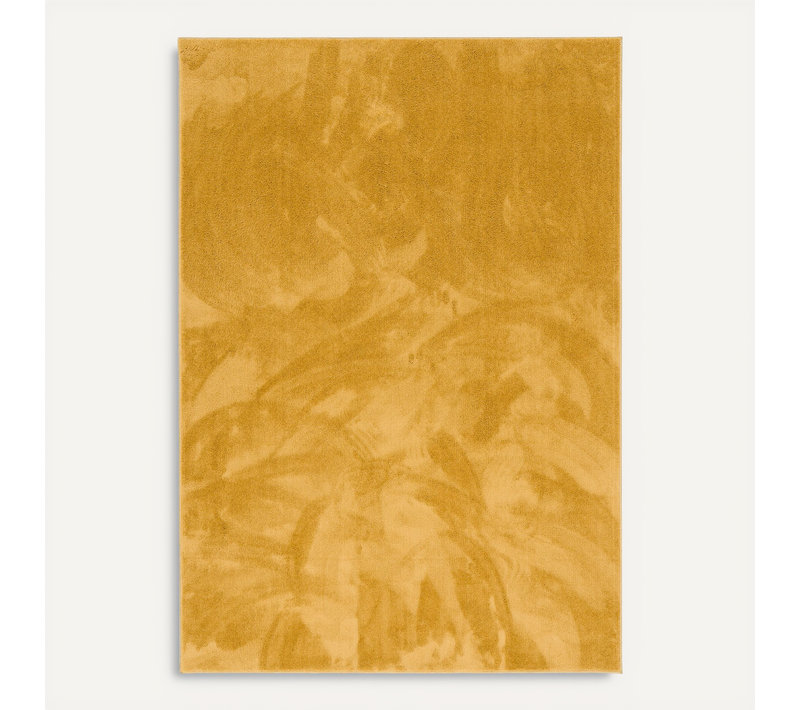 Tapis à Poils Longs Melia 160x230cm Jaune