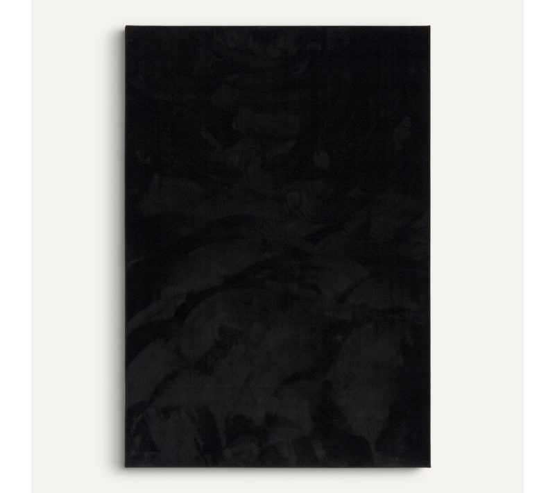 Tapis à Poils Longs Melia 140x200cm Noir
