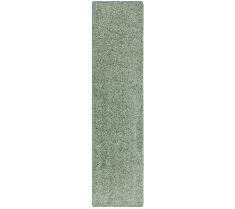 Tapis à Poils Longs Couloir Cottage 80x200cm Vert Olive