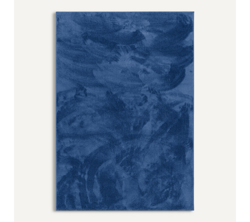 Tapis à Poils Longs Melia 200x290cm Bleu