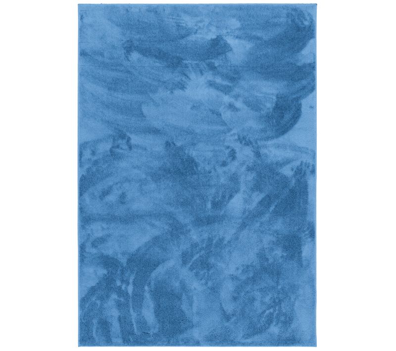 Tapis à Poils Longs Melia 80x150cm Bleu