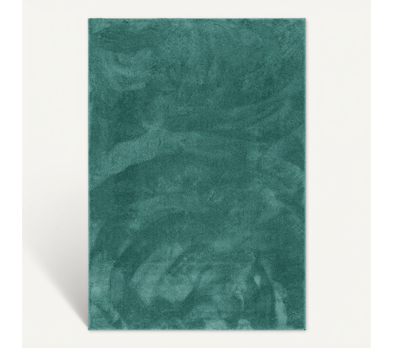 Tapis à Poils Longs Silky 80x150cm Vert Clair