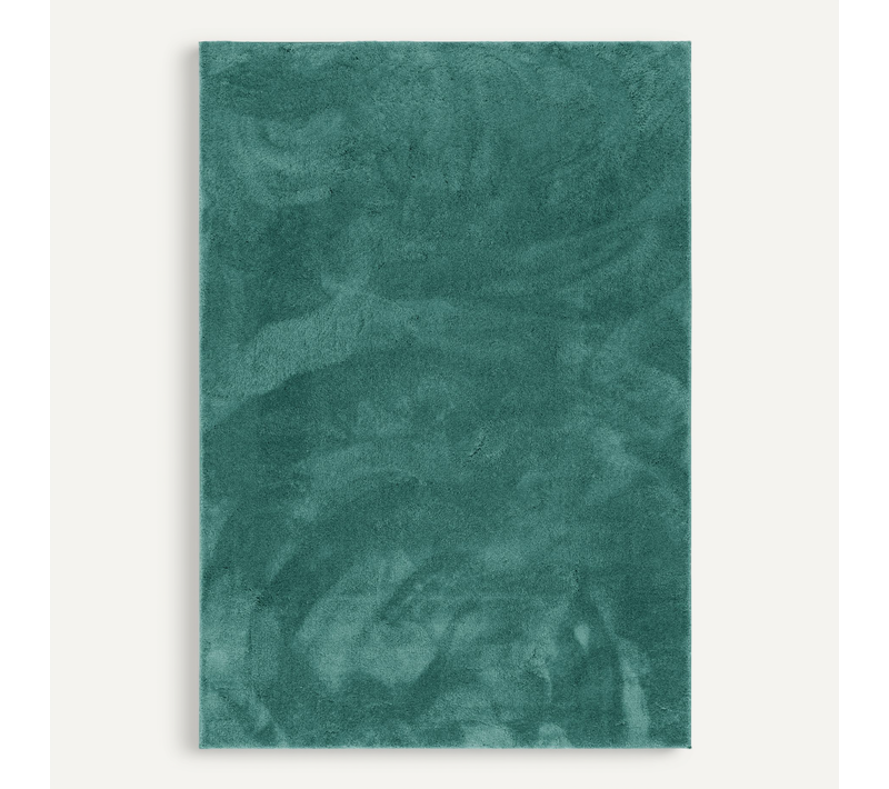 Tapis à Poils Longs Silky 160x230cm Vert Clair