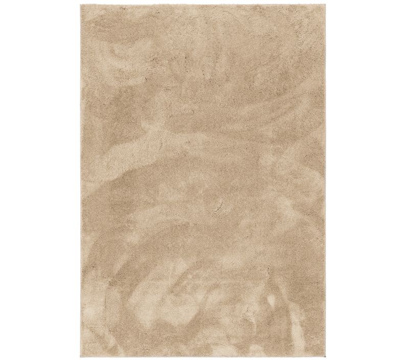 Tapis à Poils Longs Silky 160x230cm Beige