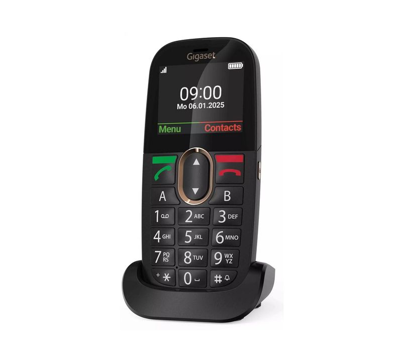 Téléphone Sans Fil Noir Gl695