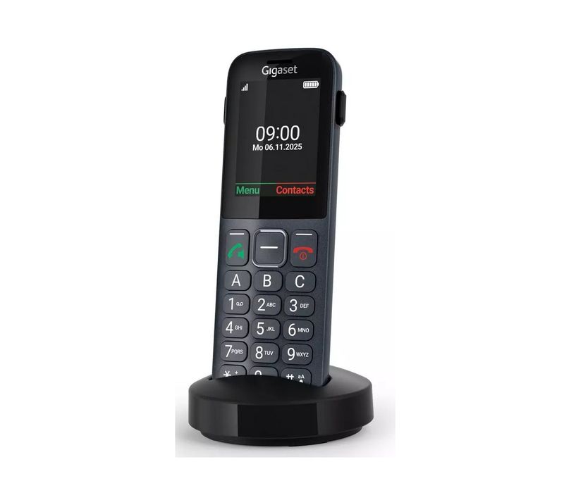 Téléphone Sans Fil 2.4" Noir Comfort600sim