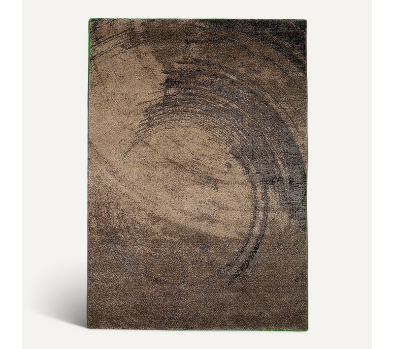 Tapis Marla Moderne Abstrait Design, Marron, 200x290 Cm
