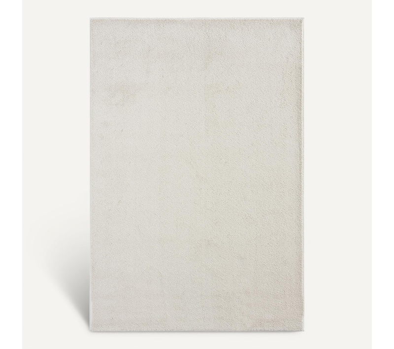 Tapis Marley Élégant Salon, Poils Courts, Crème, 120 X 170 Cm
