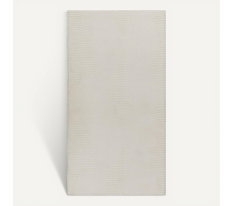 Tapis Rio Salon Antidérapant Arc, Crème, 300x400 Cm