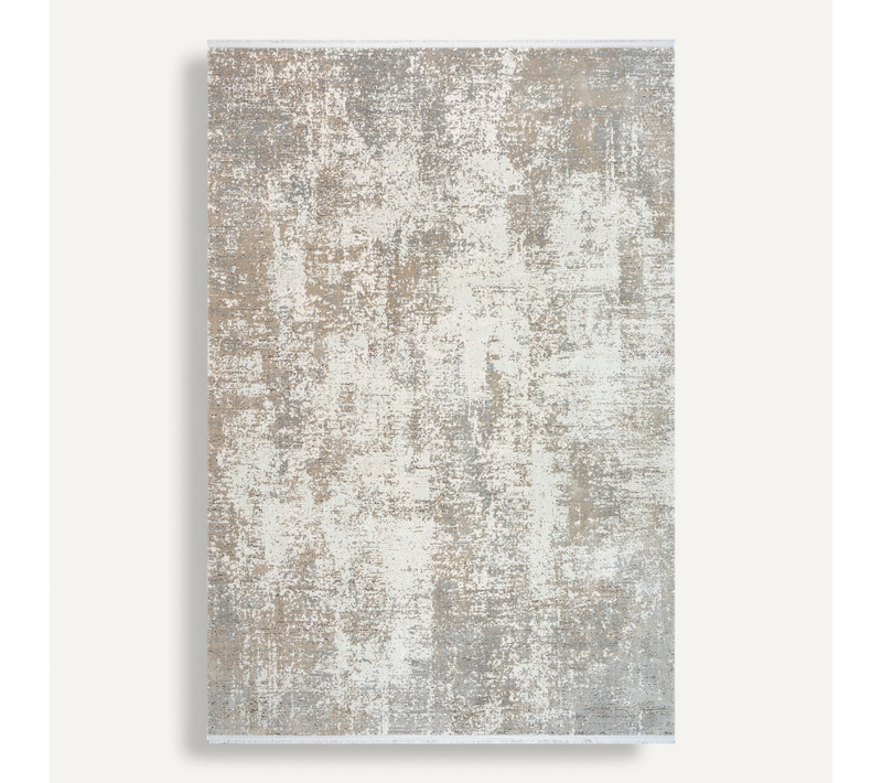 Tapis Fabia Luxe Moderne Doux, Beige, 160x230 Cm