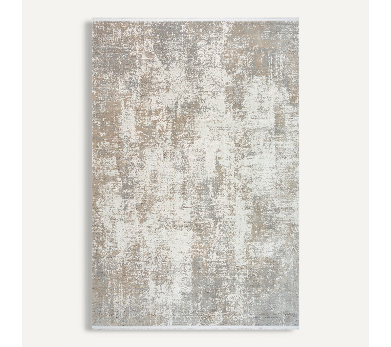 Tapis Fabia Luxe Moderne Doux, Beige, 80x300 Cm