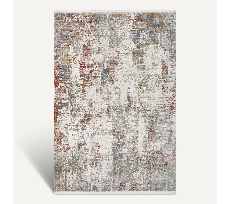 Tapis Fabia Luxe Moderne Doux, Multi Beige, 80x300 Cm
