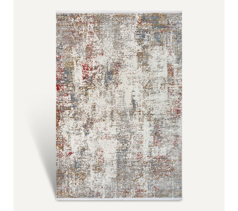 Tapis Fabia Luxe Moderne Doux, Multi Beige, 80x150 Cm