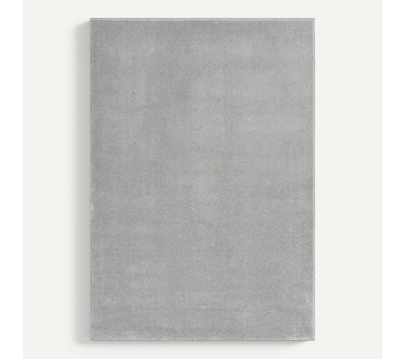Tapis Marley Élégant Salon, Poils Courts, Argent, 200 X 290 Cm