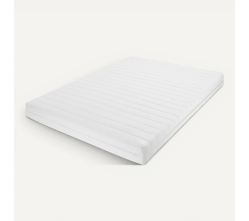 Matelas Mousse 100x200 cm En Mousse Froide 7 Zones H3 H2, Confortable Et Indéformable