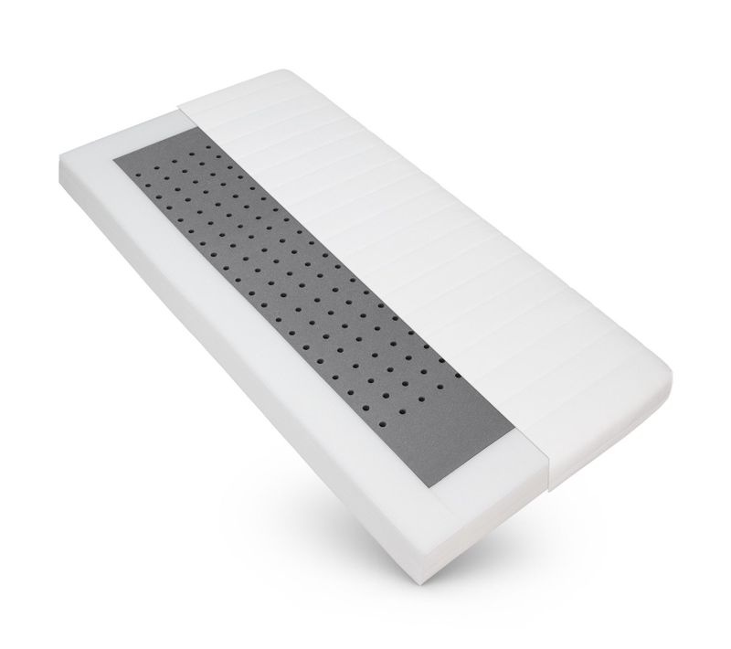 Matelas Mousse 60x120 cm Pour Enfants - Epaisseur 11 Cm Avec Housse Anti-boulochage