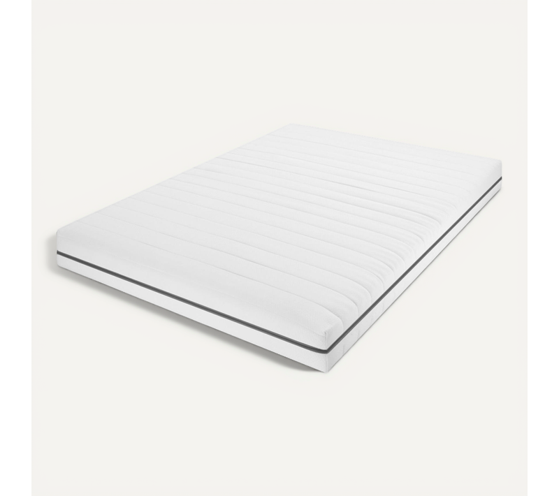 Matelas Mousse 100x220 cm, 7 Zones, Fermeté H2 H3, épaisseur 15 cm