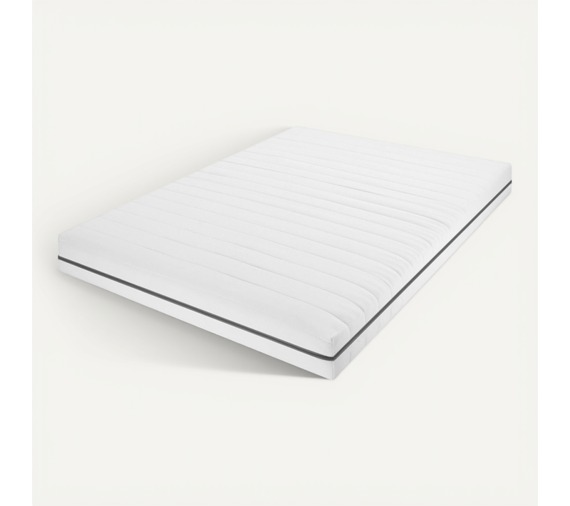 Matelas Mousse 140x220 cm 7 Zones Epaisseur 15 cm Fermeté H2 H3