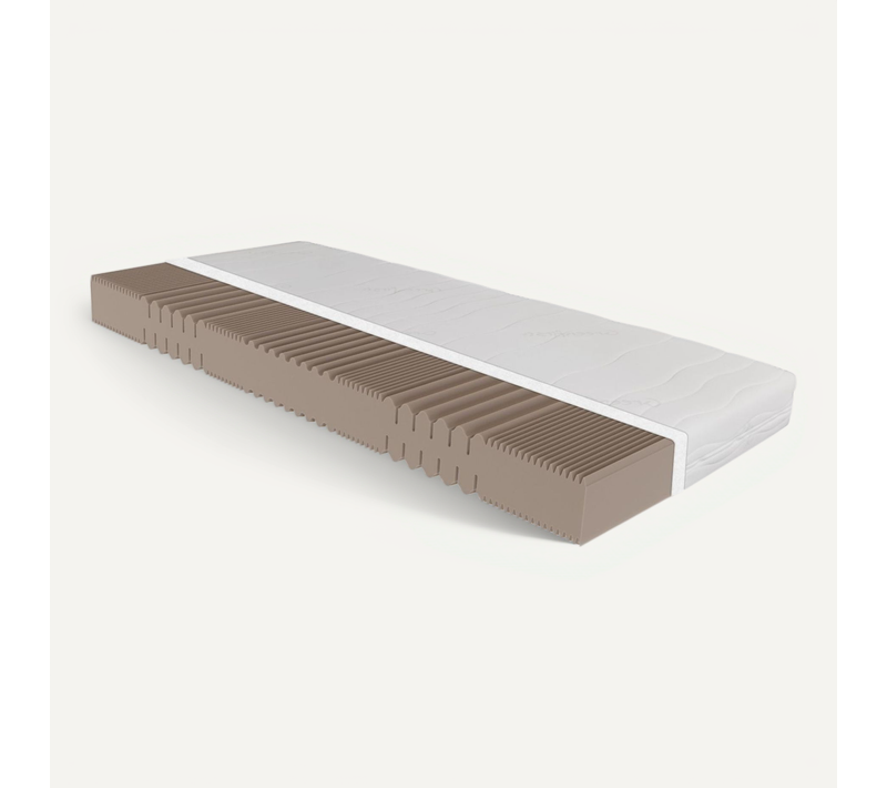 Matelas Mousse 140x200 cm Epaisseur 18cm, H4, Avec Housse Active Greenfirst