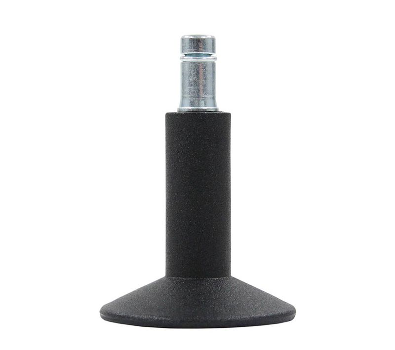 Patins De Chaise 5 X Stand Nr. 12 Métal, Plastique Noir