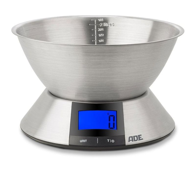 Balance De Cuisine Digitale Hanna — Bol Inox 2,25 L, Capacité 5 Kg, Précision 1 G