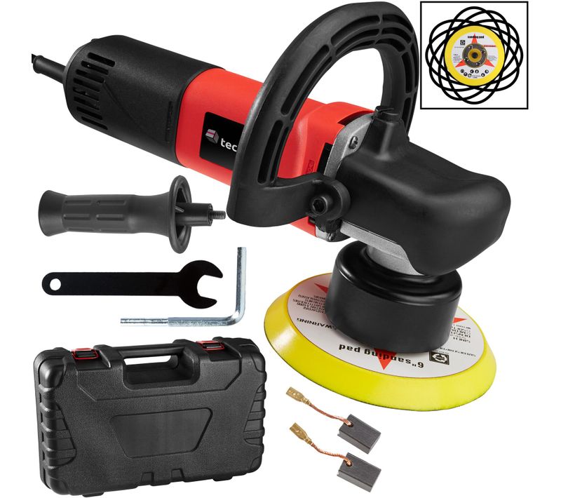 Machine à Polir Rectifieuse Excentrique En Fonte D'aluminium Rouge