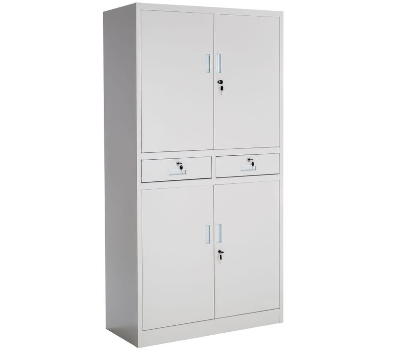 Armoire De Classement En Métal En Acier Gris