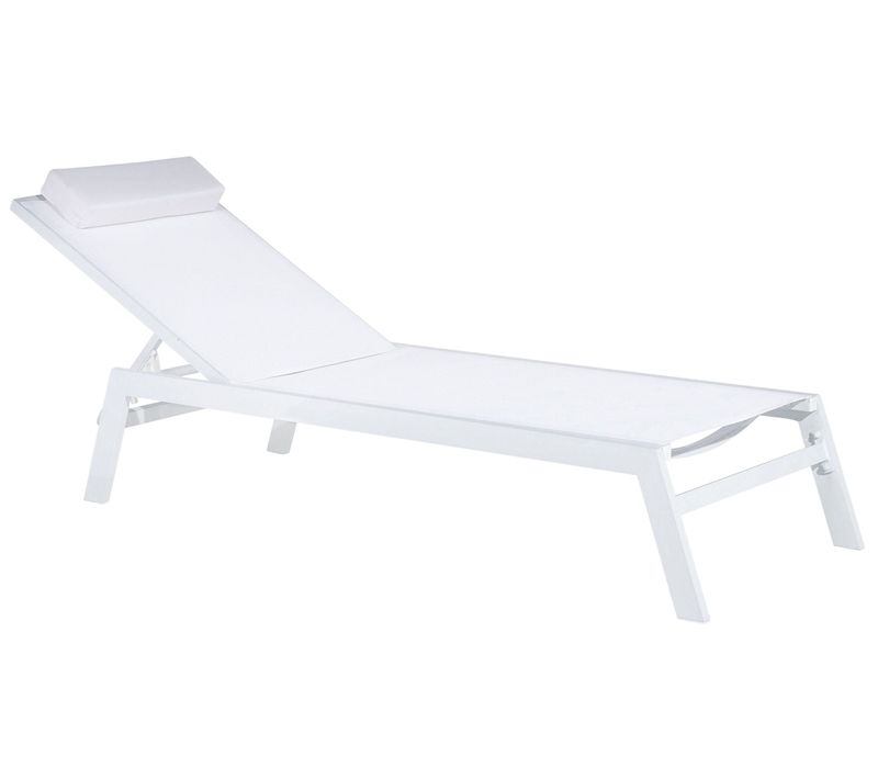 Transat Catania Métal Blanc