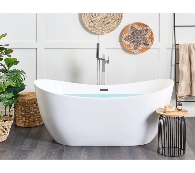 Baignoire Îlot Blanche 170 X 77 Cm Antigua