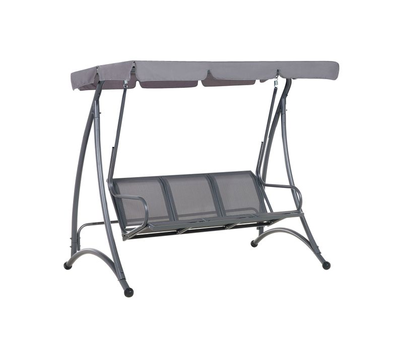 Balançoire Tissu Maillé Gris Bogart