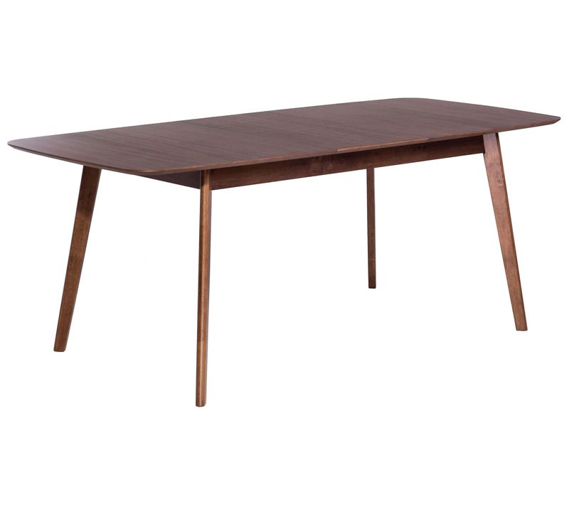 Table De Salle à Manger Extensible 150/190x90 Cm Marron Madox
