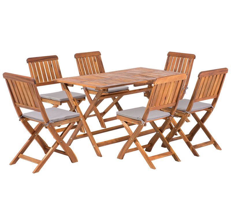 Set De Salle à Manger Bois Solide Bois Foncé Cento