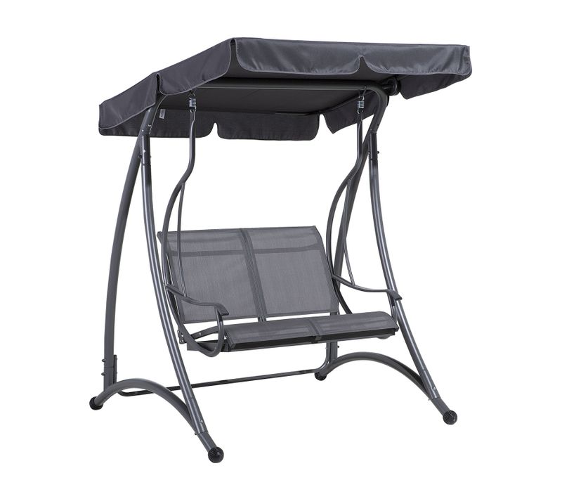 Balançoire Polyester Gris Tesero